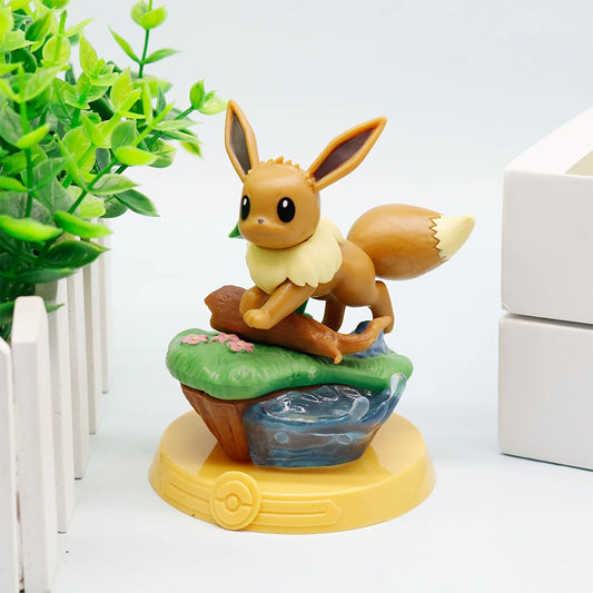 9 Style Pokemon Figure Eeveelution Figure Sylveon Vaporeon Anime Figure Eeveelution