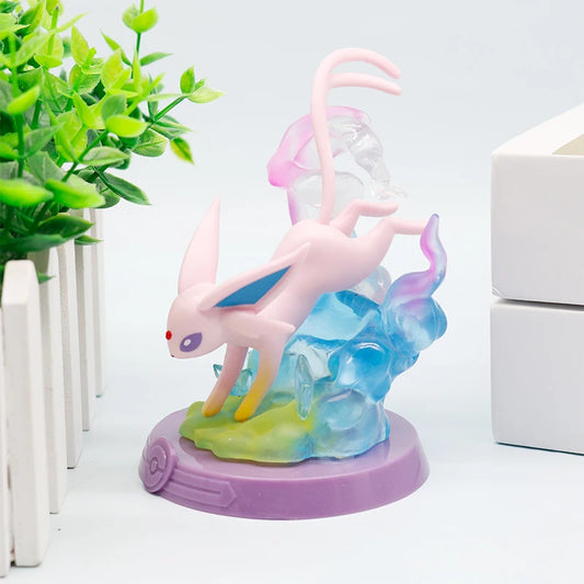 9 Style Pokemon Figure Eeveelution Figure Sylveon Vaporeon Anime Figure Eeveelution
